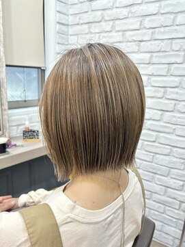 ノール 国分寺(Norl) ハイライト×パッっとボブ