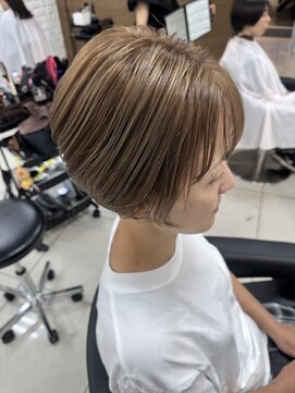 アッシュ 吉祥寺店(Ash) 白髪ぼかし/脱白髪染め/白髪/大人女性/髪型/細めハイライト