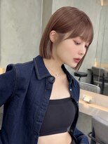 ロンドヴァリー 渋谷店(Lond vallee)&nbsp;オリーブグレー/ボブ/前髪/レイヤー/小顔/髪質改善/縮毛矯正渋谷