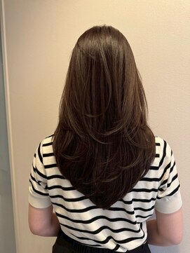 ムード(MOOD,) 暗めカラー/グランマッシュ[レイヤーカット/髪質改善/銀座]