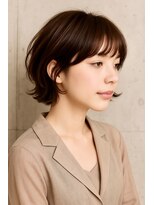 ヘアーディープ(hair deep)&nbsp;ミニボブ×パーマ