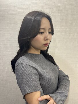 ベルポ(Bellpo) 顔周りレイヤー+透明感抜群の暗髪カラー#髪質改善#浦和#個室