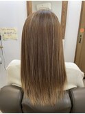 シルキーコース+カラー+カット・髪質改善・縮毛矯正・白髪染め