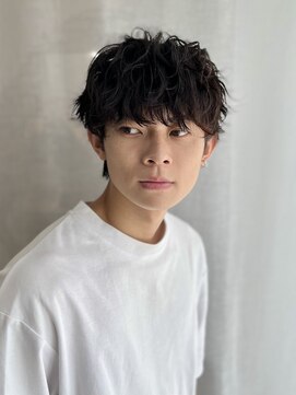 クロト(Clotho) 波巻き/スパイラルパーマツイストスパイラルメンズカットウルフ