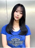 韓国レイヤー/顔周り/後毛/フェイスレイヤー/似合わせ