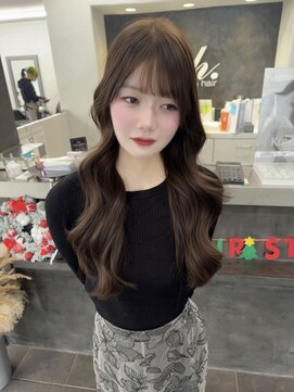 ガルボヘアー 桟橋店(garbo hair) 高知 艶髪 大人可愛い 韓国風 20代30代40代