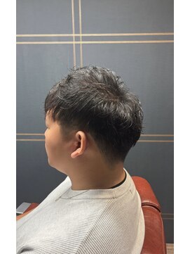 ヤスムラ(YASUMURA) カールしすぎないボリュームアップパーマ【西宮北口/理容室】