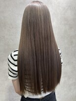 ルノン(LUNON)&nbsp;黒髪クラゲヘアーオリーブグレー小顔ココアベージュ