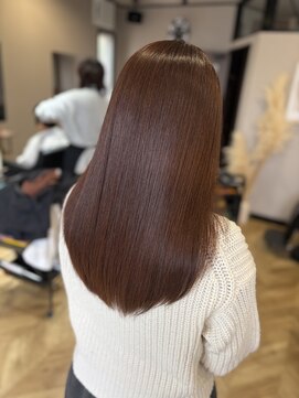 エヌ(enu) ピンク×バイオレット　艶カラー