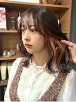 ハク アトリエ(HaKU atelier)&nbsp;イヤリングカラー/ピンクカラー/インナーカラー/デザインカラー