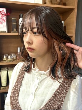 ハク アトリエ(HaKU atelier) イヤリングカラー/ピンクカラー/インナーカラー/デザインカラー