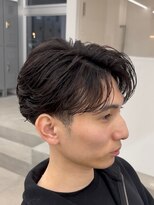 テンション(tension)&nbsp;メンズフェザーパーマテーパーフェード札幌駅大通駅バスセンター