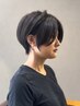 【男女可】曲がる縮毛矯正+カット+トリートメント￥15400