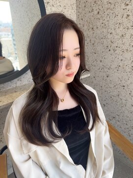 ラニヘアサロン(lani hair salon) #レイヤーカット#顔周りカット#韓国風#くびれ巻き