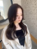 ラニヘアサロン(lani hair salon) #レイヤーカット#顔周りカット#韓国風#くびれ巻き