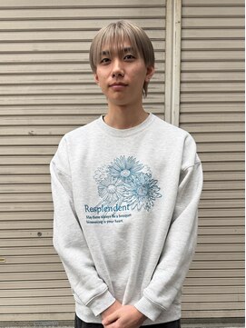 ハイセンス(HISENSE) メンズカラーミルクティーベージュシースルーマッシュ【GIA】