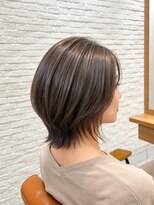 ジプソ 池袋西口(Gypso)&nbsp;白髪ぼかしハイライト＋カット +髪質改善トリートメント