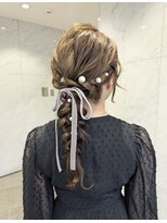 2席のみの美容室 アナイス(Anaiss)&nbsp;お呼ばれヘア・編みおろしヘアセット＊