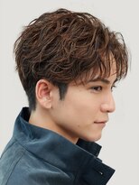RETOUCH by fifth 銀座 ll Men's salon【10月26日NEW OPEN(予定)】&nbsp;銀座メンズパーマルーズパーマシャドウパーマセンターパート緩め