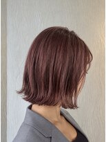 サンルレックス(SUN LUREX)&nbsp;ローズブラウンのくびれボブ