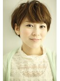 大人気無造作ショートボブ[Roops表参道・南青山]