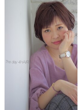 ザ デイ フォーヘアー(The day 4 HAIR) ルビーピンクモレノ