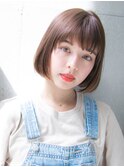 似合わせカット ワンカールボブ デザインカラー☆