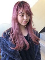チクロヘアー(Ticro hair) ticro大石ハイトーンピンクアッシュ