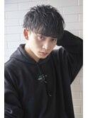 シルバーカラー王道サイドグラデーション