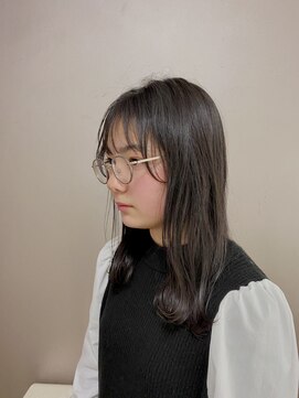 ピエドプールポッシュ(PiED DE POULE POCHE) 再現性100％透けバング