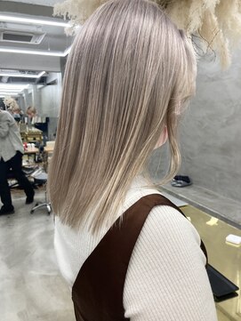 ソーコ 渋谷(SOCO) 【SUN】haruki ブロンドブロンドヘアホワイトベージュハイトーン