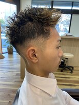 スウェル 船橋店(Swell)&nbsp;メンズツイストパーマスパイラルパーマフェード[船橋]