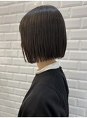 前下がりパツッとミニボブ 原田