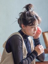おだんごアレンジ_ホワイトグレージュネビージュ_29225
