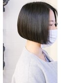 サロンワーク×ミニマムボブ