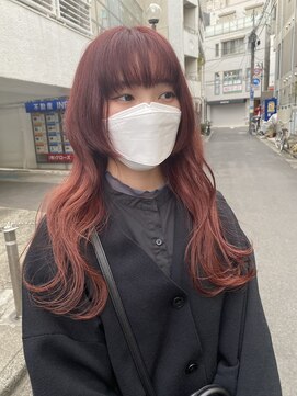 テーラヘアー 幕張本郷店(TELA HAIR) ナチュラル☆レッド