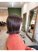 切りっぱなしボブ