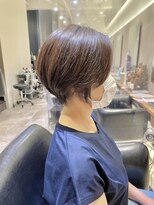 シェル 国分寺(shell)&nbsp;グレージュカラー/ボブウルフ/黒髪/ココアベージュ
