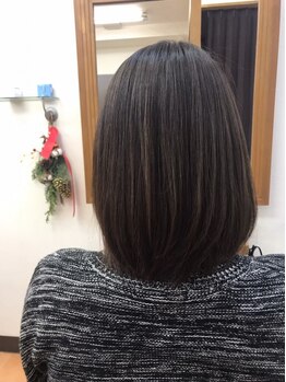 ヘアーリゾートパル(HAIR RESORT PAL)の写真/私の髪でもできるの？諦めていませんか？カラーリング、パーマを繰り返した髪へのストレートヘア！