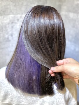 キャラ シャローネ 池袋(Chara Chalone) インナーブルーラベンダー/インナーカラーお任せください