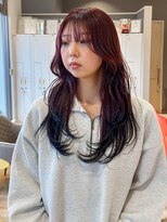 バランス ヘアーアンドアイラッシュ 野田店(balance.) エンドカラー×レイヤースタイル