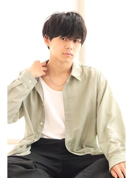 シロフ シンジュク(shirof shinjuku) メンズショート/ニュアンスパーマ/ダークアッシュカラー