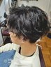 【メンズ】ニュアンスパーマ＋カット＋marbb＋oggiotto3stepTR　￥12100