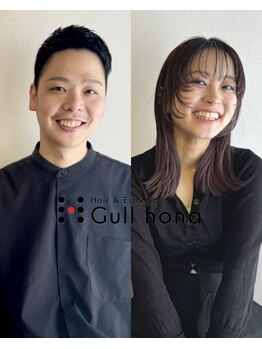 グルフーナ(Gullhona)の写真/【セット面2席×スタイリスト2人】待ち時間なし/マンツーマン