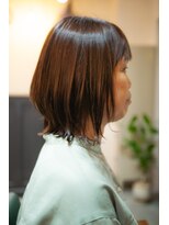 リスボーン(RESBORN)&nbsp;【30,40,50代ナノバブルで艶髪に白髪もカバーする外ハネボブに】