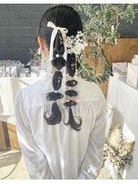 ニド(2do)&nbsp;前撮りツインポニーアレンジ