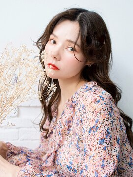 ミエル ヘア 新宿(miel hair) 大人可愛いニュアンスロング