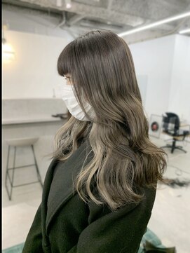 エルメ クラマエ(Elme) インナーカラー★ベージュ×ナチュラルグレージュ