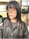 【Coral】インナーホワイトピンクベージュ×大人レイヤー