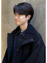 カシ 中目黒(CASI)&nbsp;サイドパート/毛流れ/ニュアンス/襟足パーマ